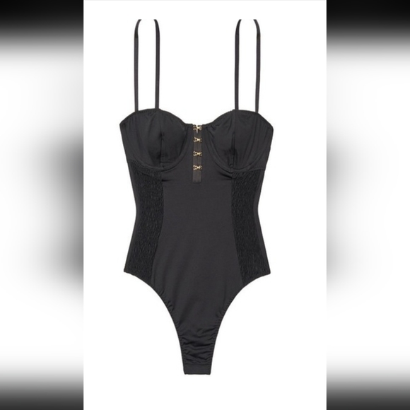 ❣ XS Size Victoria's Secret ❣ Black Corset Lingerie bodysuit sexy! - Picture 3 of 6